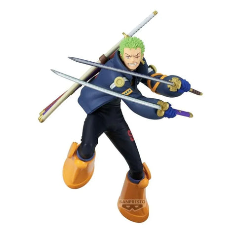 One Piece Battle Record Collection PVC Statue Roronoa Zoro 16 Cm - One Piece Figures