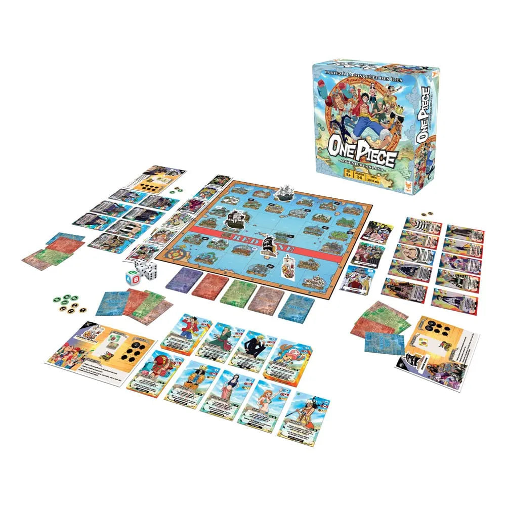 One Piece Board Game Adventure Island *French Version* - One Piece Figures