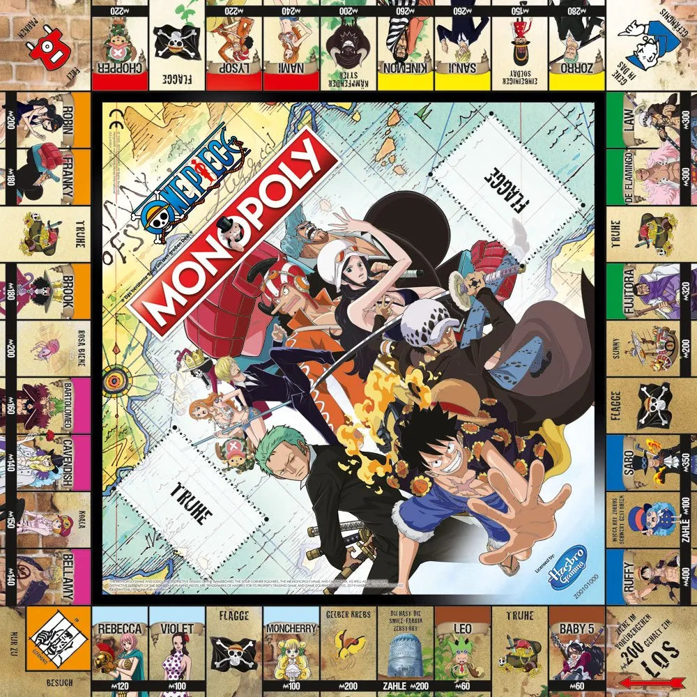 One Piece Board Game Monopoly *German Version* - One Piece Figures
