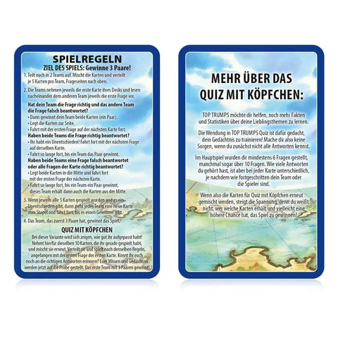One Piece Card Game Top Trumps Quiz *German Version* - One Piece Figures