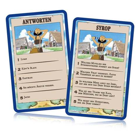 One Piece Card Game Top Trumps Quiz *German Version* - One Piece Figures