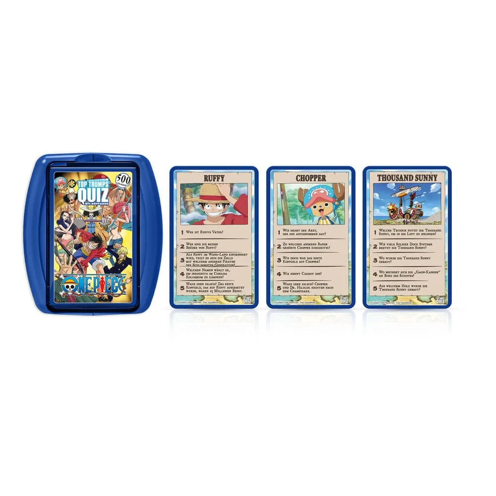 One Piece Card Game Top Trumps Quiz *German Version* - One Piece Figures