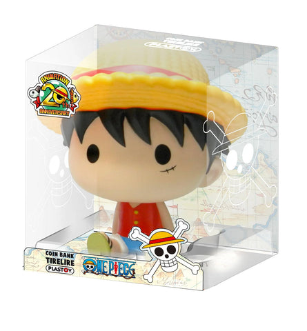 One Piece Chibi Bust Bank Luffy 15 Cm - One Piece Figures