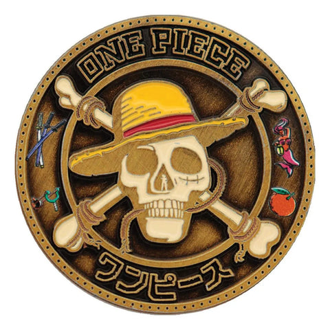 One Piece Collectable Coin 4 Cm - One Piece Figures