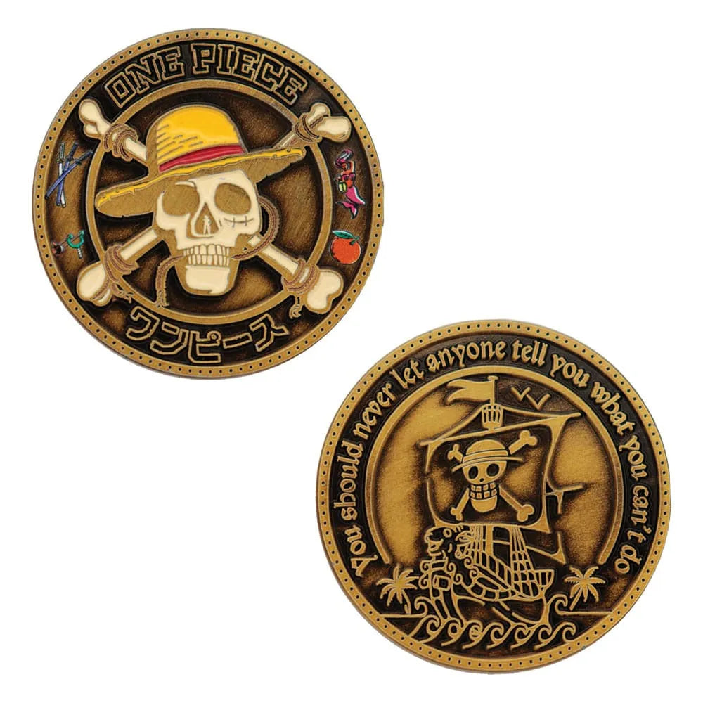 One Piece Collectable Coin 4 Cm - One Piece Figures