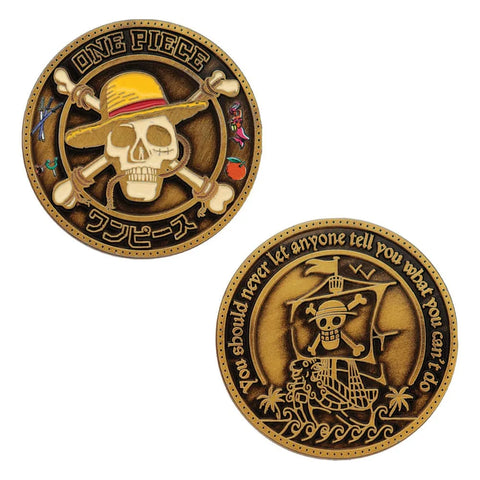 One Piece Collectable Coin 4 Cm - One Piece Figures