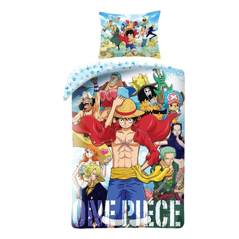 One Piece Duvet Set Ver. 1 140 X 200 Cm / 70 X 90 Cm - One Piece Figures