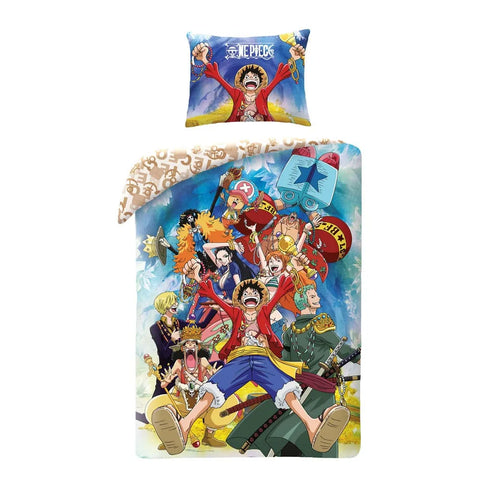 One Piece Duvet Set Ver. 2 140 X 200 Cm / 70 X 90 Cm - One Piece Figures