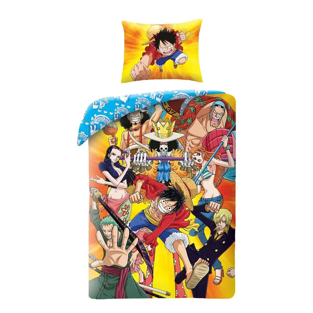 One Piece Duvet Set Ver. 3 140 X 200 Cm / 70 X 90 Cm - One Piece Figures