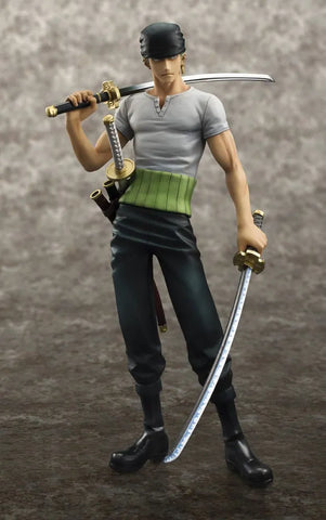 One Piece Excellent Model P.O.P PVC Statue NEO-DX Roronoa Zoro 10Th Limited Ver. 23 Cm - One Piece Figures