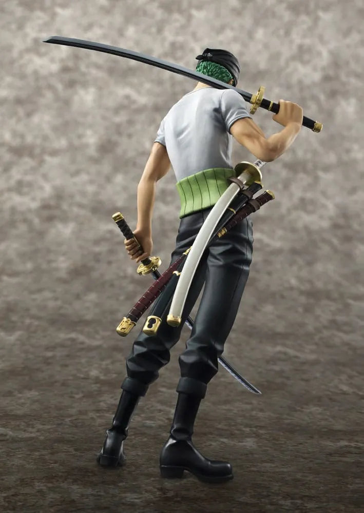 One Piece Excellent Model P.O.P PVC Statue NEO-DX Roronoa Zoro 10Th Limited Ver. 23 Cm - One Piece Figures