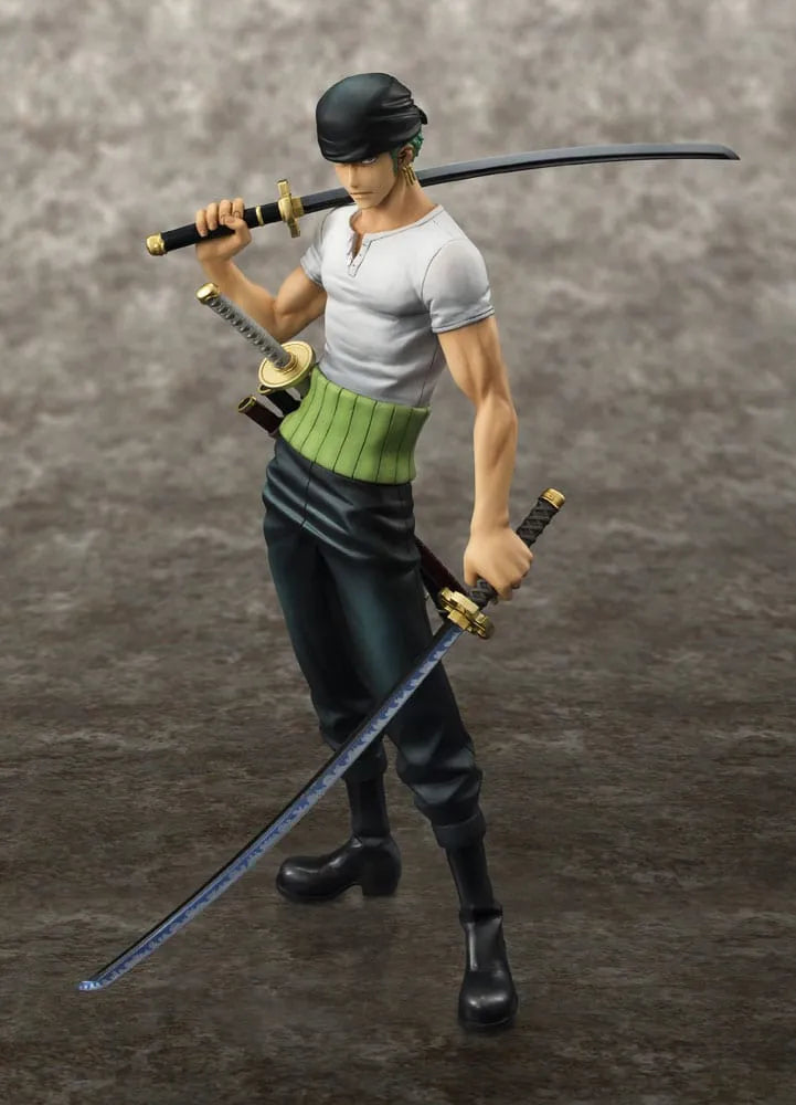One Piece Excellent Model P.O.P PVC Statue NEO-DX Roronoa Zoro 10Th Limited Ver. 23 Cm - One Piece Figures