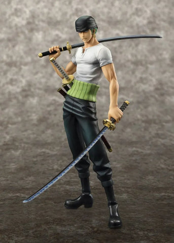 One Piece Excellent Model P.O.P PVC Statue NEO-DX Roronoa Zoro 10Th Limited Ver. 23 Cm - One Piece Figures