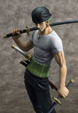 One Piece Excellent Model P.O.P PVC Statue NEO-DX Roronoa Zoro 10Th Limited Ver. 23 Cm - One Piece Figures