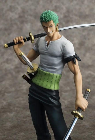 One Piece Excellent Model P.O.P PVC Statue NEO-DX Roronoa Zoro 10Th Limited Ver. 23 Cm - One Piece Figures