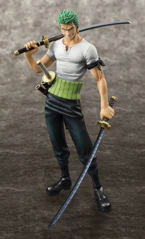 One Piece Excellent Model P.O.P PVC Statue NEO-DX Roronoa Zoro 10Th Limited Ver. 23 Cm - One Piece Figures