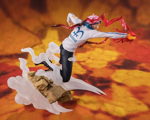 One Piece Figuarts ZERO Extra Battle PVC Statue Koby Honesty Impact 19 Cm - One Piece Figures