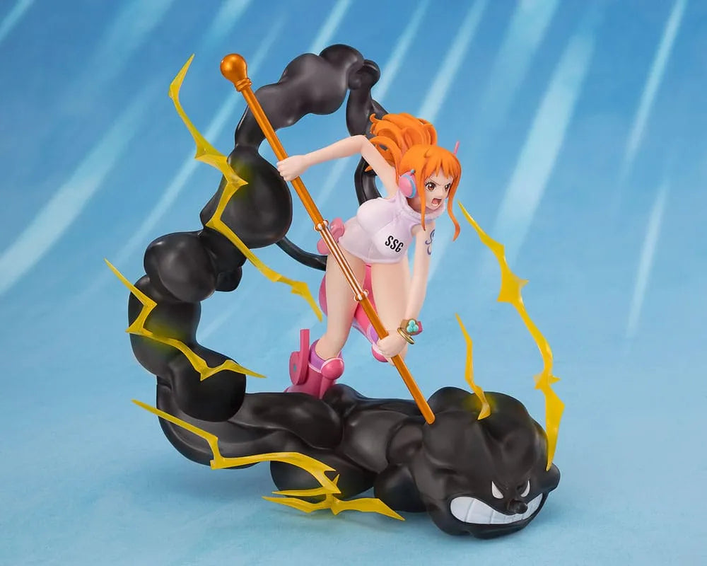 One Piece Figuarts ZERO Extra Battle PVC Statue Nami Lightning Blast 17 Cm - One Piece Figures