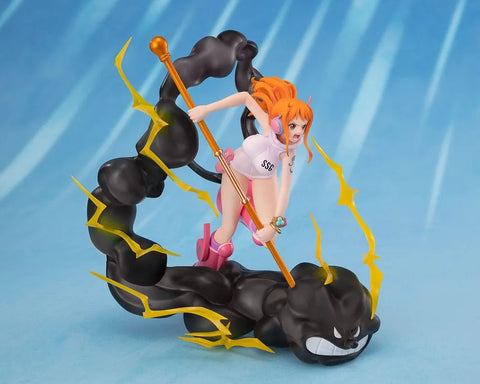 One Piece Figuarts ZERO Extra Battle PVC Statue Nami Lightning Blast 17 Cm - One Piece Figures