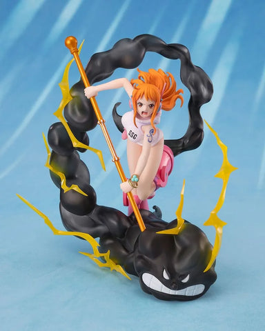 One Piece Figuarts ZERO Extra Battle PVC Statue Nami Lightning Blast 17 Cm - One Piece Figures