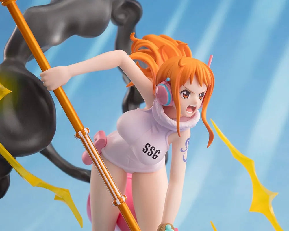 One Piece Figuarts ZERO Extra Battle PVC Statue Nami Lightning Blast 17 Cm - One Piece Figures