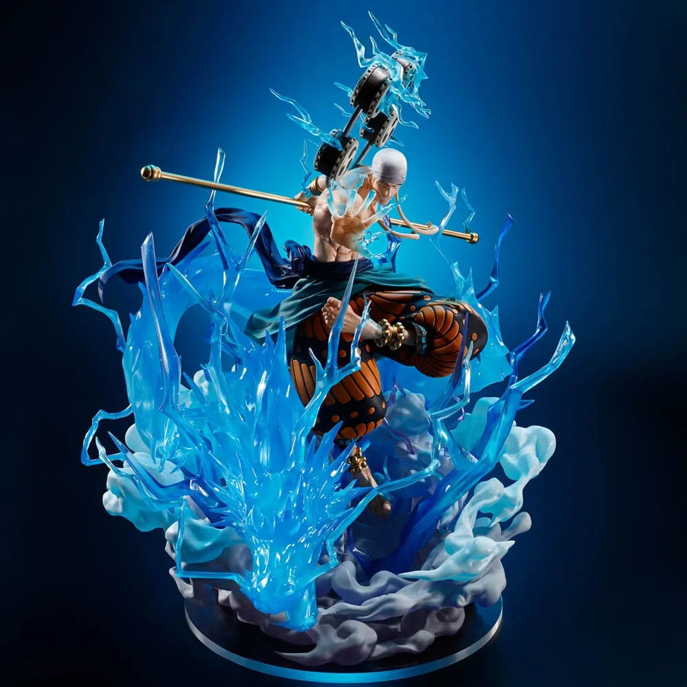 One Piece Figuartszero Extra Battle PVC Statue Eneru -Sixty Million Volt Lightning Dragon- 32 Cm - One Piece Figures