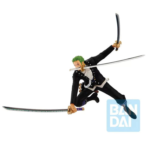 One Piece Film: Red Ichibansho PVC Statue Roronoa Zoro (More Beat) 11 Cm - One Piece Figures