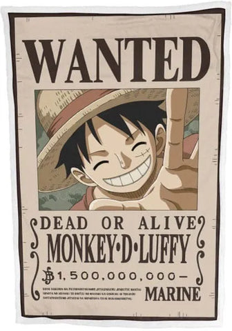 One Piece Fleece Blanket Ver. 6 100 X 150 Cm - One Piece Figures