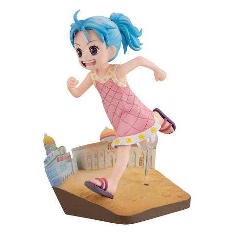 One Piece G.E.M. Series PVC Statue Nefertari Vivi Run! Run! Run! 12 Cm - One Piece Figures
