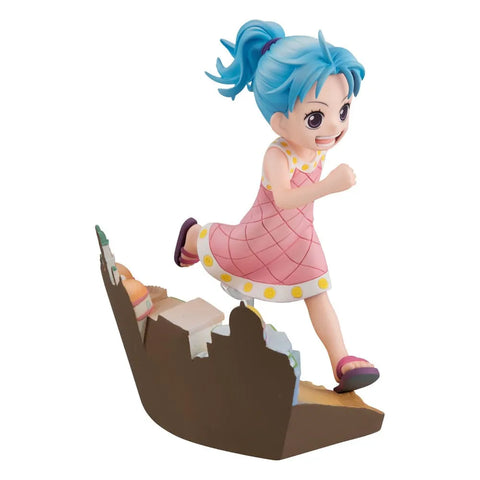 One Piece G.E.M. Series PVC Statue Nefertari Vivi Run! Run! Run! 12 Cm - One Piece Figures