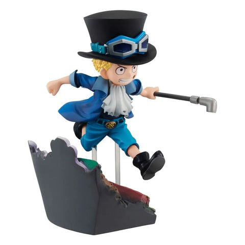 One Piece G.E.M. Series PVC Statue Sabo Run! Run! Run! 13 Cm - One Piece Figures