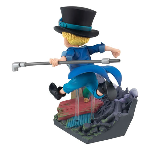 One Piece G.E.M. Series PVC Statue Sabo Run! Run! Run! 13 Cm - One Piece Figures