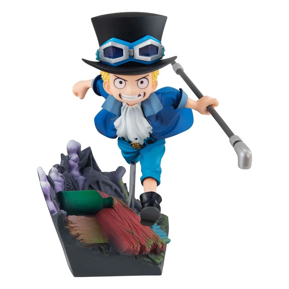 One Piece G.E.M. Series PVC Statue Sabo Run! Run! Run! 13 Cm - One Piece Figures