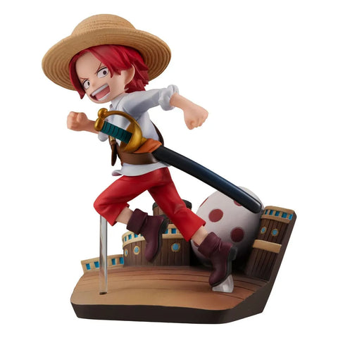 One Piece G.E.M. Series PVC Statue Shanks Run! Run! Run! 13 Cm - One Piece Figures