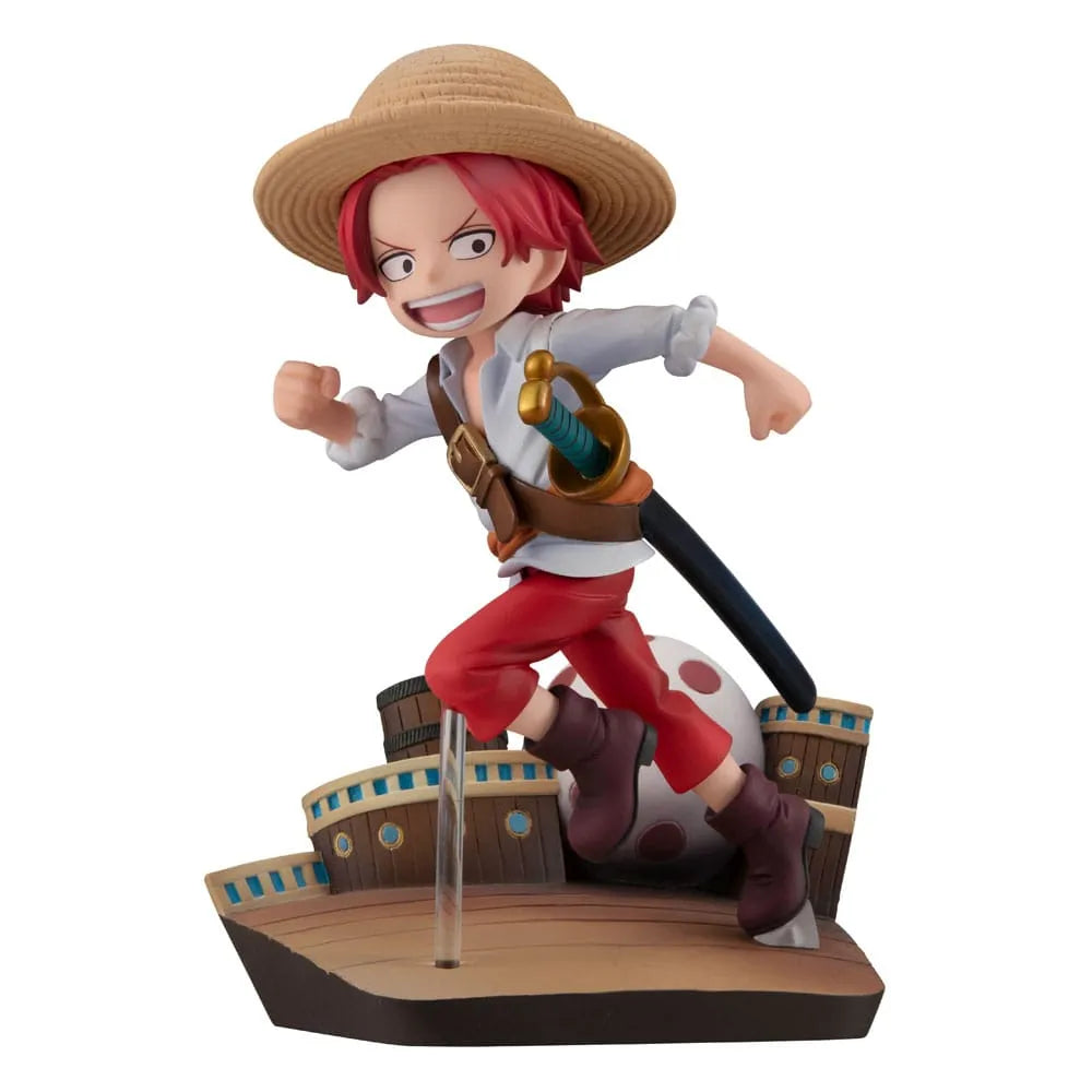 One Piece G.E.M. Series PVC Statue Shanks Run! Run! Run! 13 Cm - One Piece Figures