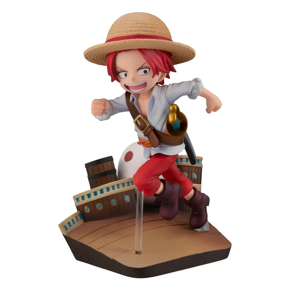 One Piece G.E.M. Series PVC Statue Shanks Run! Run! Run! 13 Cm - One Piece Figures