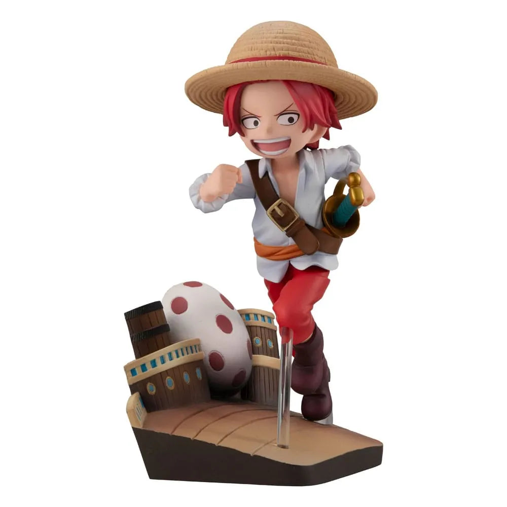 One Piece G.E.M. Series PVC Statue Shanks Run! Run! Run! 13 Cm - One Piece Figures