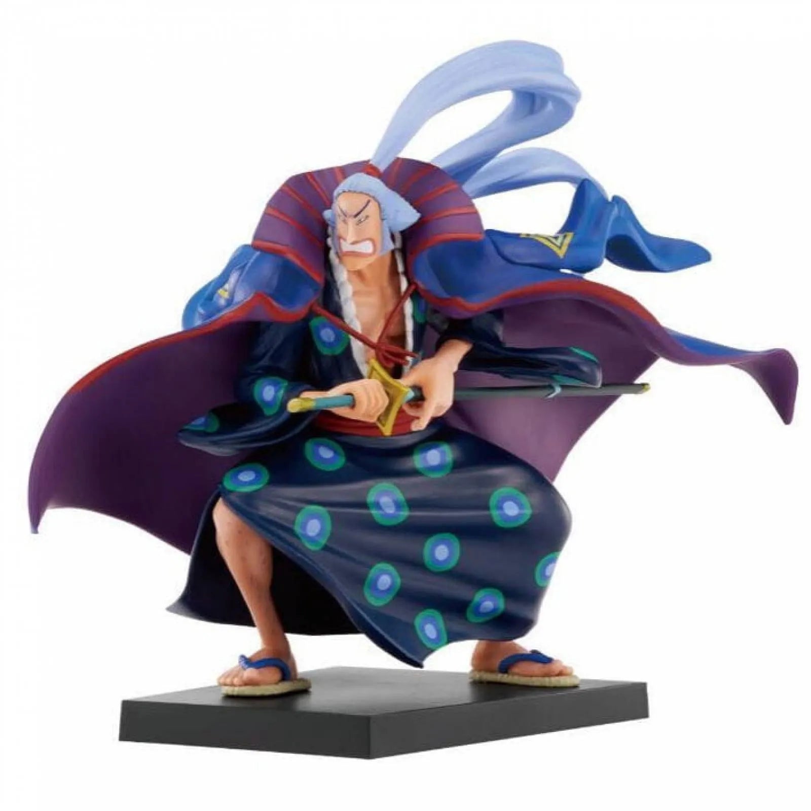 One Piece Ichibansho PVC Statue Denjiro (The Nine Red Scabbards Is Here) 13 Cm - One Piece Figures