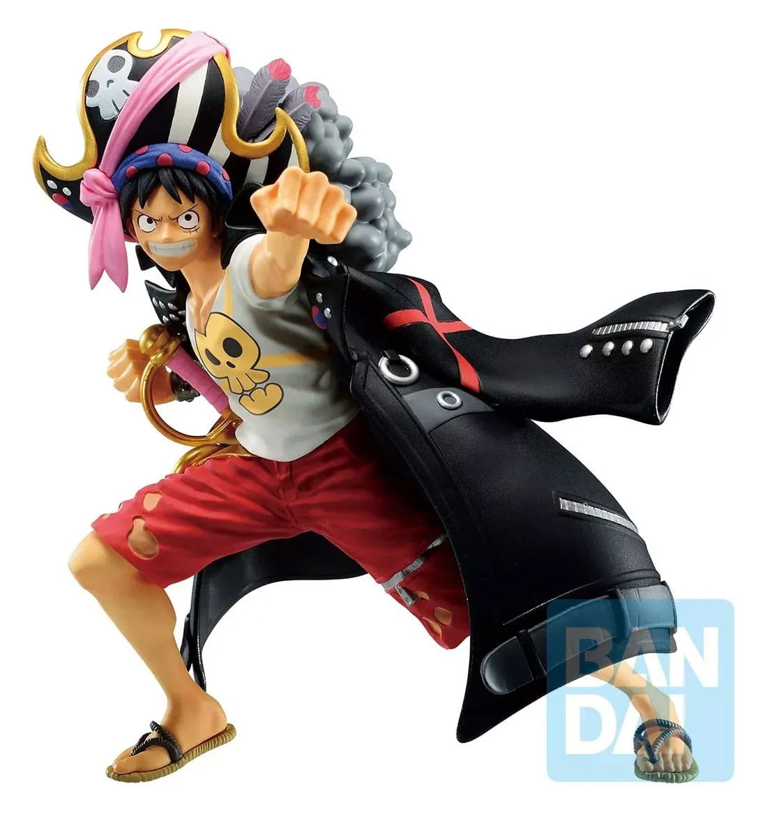 One Piece Ichibansho PVC Statue Monkey D. Luffy (Film Red) 12 Cm - One Piece Figures
