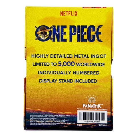 One Piece Ingot Luffy Wanted Poster Limited Edition - One Piece Figures