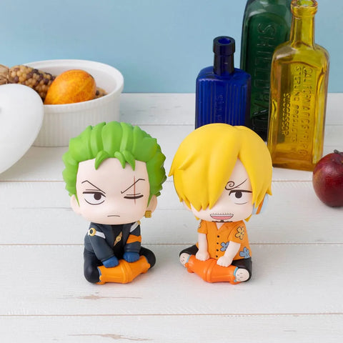 One Piece Look Up PVC Statues Roronoa Zoro & Sanji Future Island Egghead Ver. 11 Cm (With Gift) - One Piece Figures