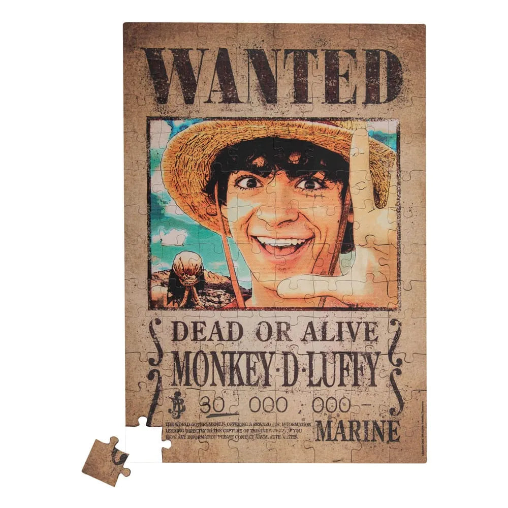 One Piece Magnetic Puzzle Wanted Luffy - One Piece Figures