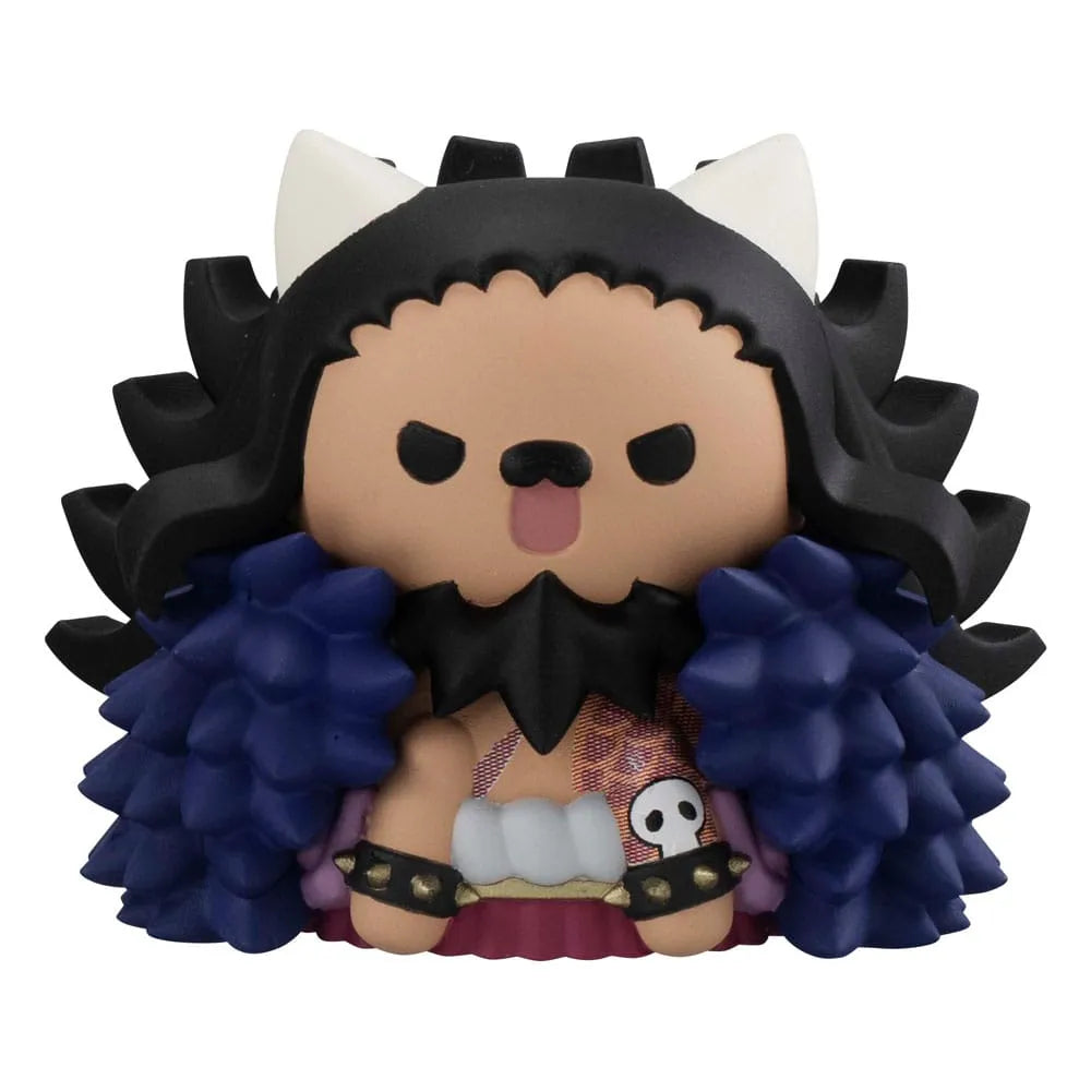 One Piece Mega Cat Project Trading Figure Nyanpiecenyan! Ver. Luffy In Wano Kuni 3 Cm (8) - One Piece Figures