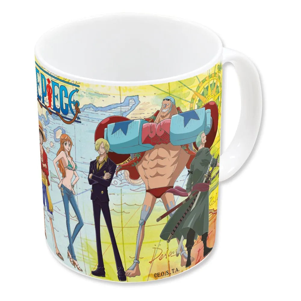 One Piece Mug Map 320 Ml - One Piece Figures