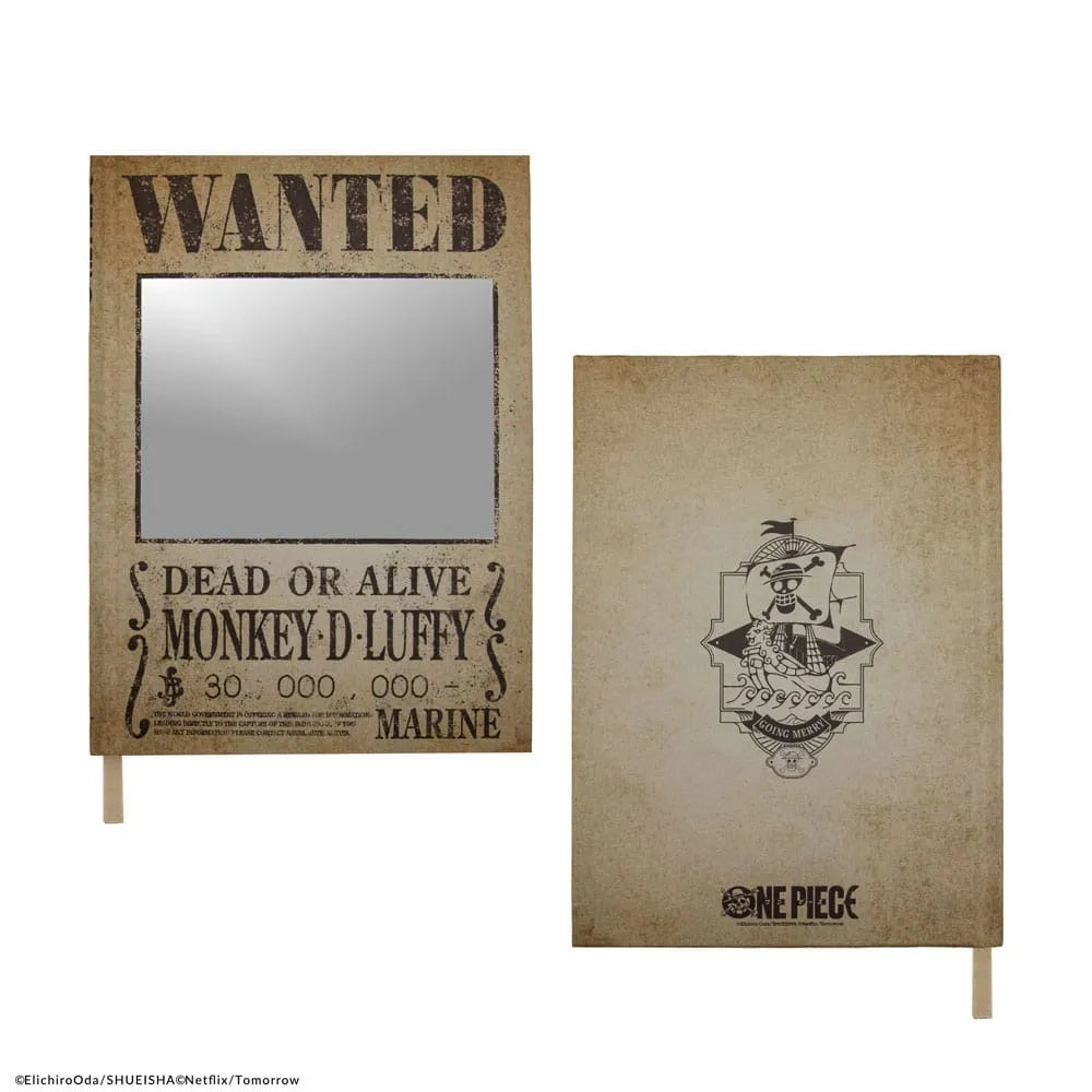 One Piece Notebook Wanted - One Piece Figures
