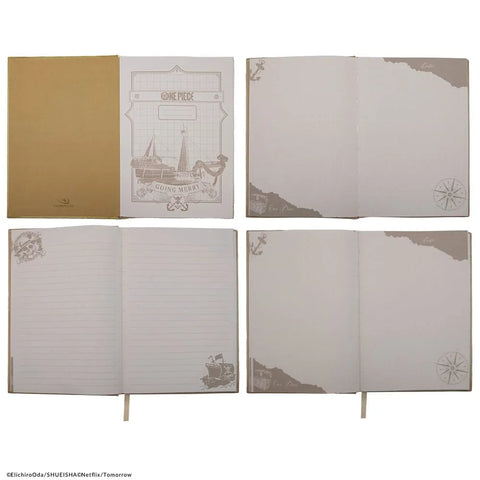 One Piece Notebook Wanted - One Piece Figures