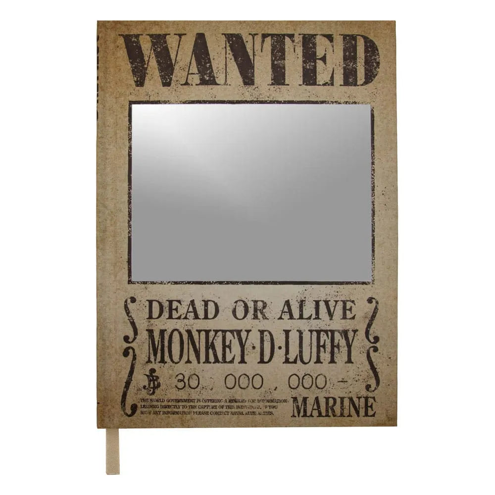 One Piece Notebook Wanted - One Piece Figures