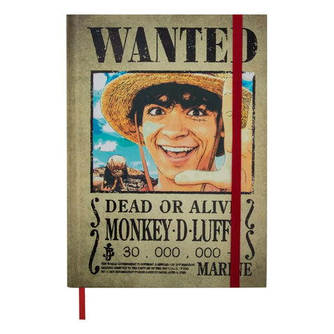 One Piece Notebook Wanted Posters - One Piece Figures