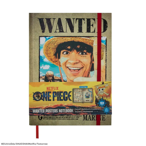 One Piece Notebook Wanted Posters - One Piece Figures