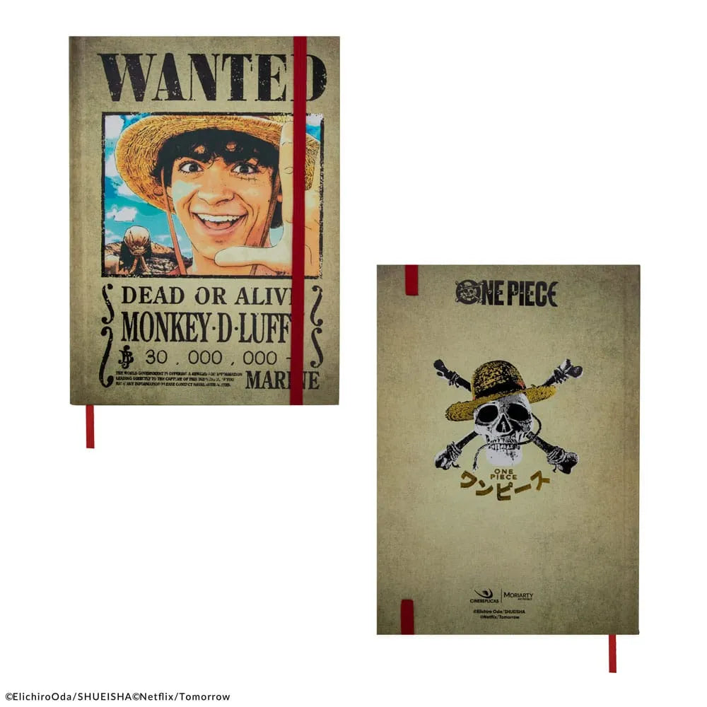 One Piece Notebook Wanted Posters - One Piece Figures